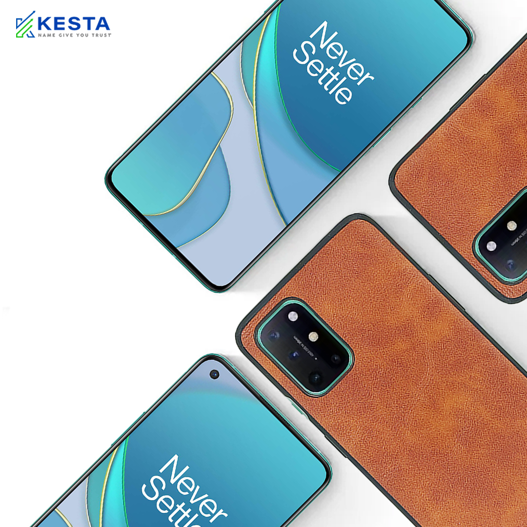 Oneplus 8T Cover - Brave Brown Leather Case (Perfectly Crafted)